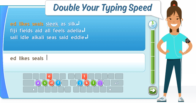 Typing Practice: Top Row 2 - TypingTyping